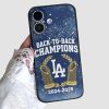 Dodgers Back To Back Champions World Series 2025 Phone Case