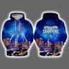 Dodgers Back To Back World Champions 2025 Skyline Hoodie