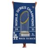 Dodgers Back To Back World Series 2025 Champions Beach Towel