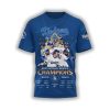 Dodgers Back To Back World Series 2025 Champions Shirt