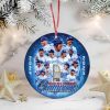 Dodgers Back To Back World Series Champions 2025 Christmas Ornament 2