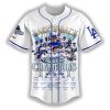 Dodgers Back To Back World Series Champions 2025 Jersey