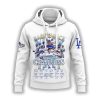 Dodgers Back To Back World Series Champions 2025 Signature Hoodie 2