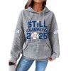 Dodgers Still Champions 2025 Print Waffle Hoodie 4