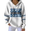 Dodgers World Series Champions 2025 Ribbed Pit Striped Hoodie