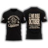 Dodgers World Series Champions 2025 We Rule October Parade Shirt