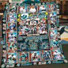 Dolphins 60th Anniversary 1966 2026 Blanket 2