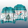 Dolphins Family Have A Merry Christmas 2025 Ugly Sweater