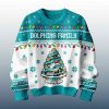 Dolphins Family Have A Merry Christmas 2025 Ugly Sweater 2