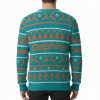 Dolphins Santa All I Want For Christmas Is SB Ugly Christmas Sweater 2