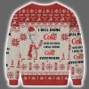 Dr Seuss I Will Drink Diet Coke Ugly Christmas Sweater 3