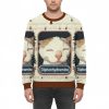 Drowsy Cat Meme Diphenhydramine Ugly Christmas Sweater