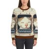 Drowsy Cat Meme Diphenhydramine Ugly Christmas Sweater 3