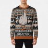 Duck Fck You Ugly Christmas Sweater