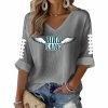Eagles Bird Gang Waffle Long Sleeve Shirt 3