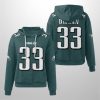 Eagles Cooper DeJean 33 Waffle Hoodie