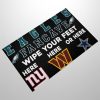 Eagles Fancave Wipe Your Feet Here Here Or Here NY Giants Commanders Cowboys Doormat 2
