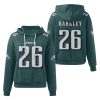 Eagles Saquon Barkley 26 Waffle Hoodie