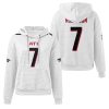 Falcons Bijan Robinson 7 Waffle Hoodie 3