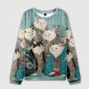 Formal Gathering of Ukiyo e Cat Nobles Christmas Ugly Sweater 2