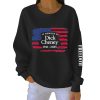 Freedom In Memory Of Dick Cheney 1941 2025 Pit Striped Sweatshirt 2