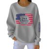 Freedom In Memory Of Dick Cheney 1941 2025 Pit Striped Sweatshirt 3