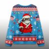 Frog Brings Gifts Ugly Christmas Sweater1