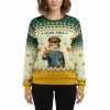 Funny Cat I Made Them By Hand Ugly Christmas Sweater 3