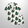Funny Christmas Cat In Tree Costume Cute Holiday Satin Pajama Set