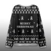 Funny Christmas Lights Cat Ugly Christmas Sweater1