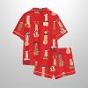 Funny Christmas Vibes Inappropriate Peni Balls Satin Pajama Set 6