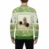 Funny Cute Rat Weightlifting Meme Ugly Christmas Sweater 2