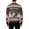 Funny Hippo First Of All Im A Delight Ugly Christmas Sweater 2