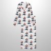 Funny Home Alone Movie Filthy Animal Movie Christmas Satin Pajama Set 3