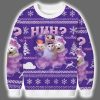 Funny Meme Huh Cat Ugly Christmas Sweater 2