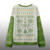 Funny Penguin Overstimulated But Festive Ugly Christmas Sweater3