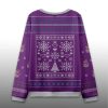 Funny Penguin Overstimulated But Festive Ugly Christmas Sweater5