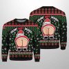 Funny Silent Butt Deadly Santa Ugly Christmas Sweater