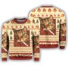 Funny Smoking Cat Meme Marlboro Christmas Ugly Sweater