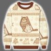 Ghost Cat Meme Ugly Christmas Sweater 2