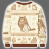 Ghost Cat Meme Ugly Christmas Sweater 3