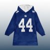 Giants Cam Skattebo 44 Signature Unisex Blanket Hoodie 2