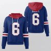 Giants Jaxson Dart 6 Waffle Hoodie