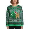 Ginger Man Dabbing Ohh This Calls For A Spreadsheet Ugly Christmas Sweater 3
