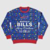 Go Bills Merry Christmas Lights Ugly Sweater