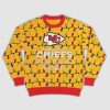 Go Chiefs Merry Christmas Lights Ugly Sweater 2