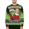Grnch All I Want For Christmas Is Silence Ugly Christmas Sweater