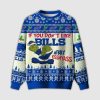Grnch If You Don't Like Bills Merry Kissyass Ugly Christmas Sweater