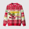 Grnch If You Don't Like Chiefs Merry Kissyass Ugly Christmas Sweater