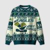 Grnch If You Don't Like Eagles Merry Kissyass Ugly Christmas Sweater